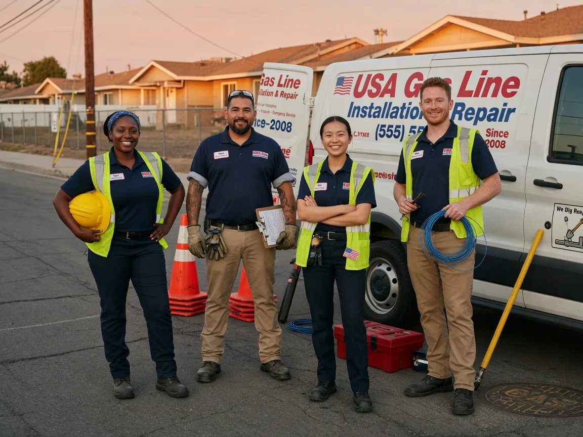 Gas Line Installation company in Osage, WY